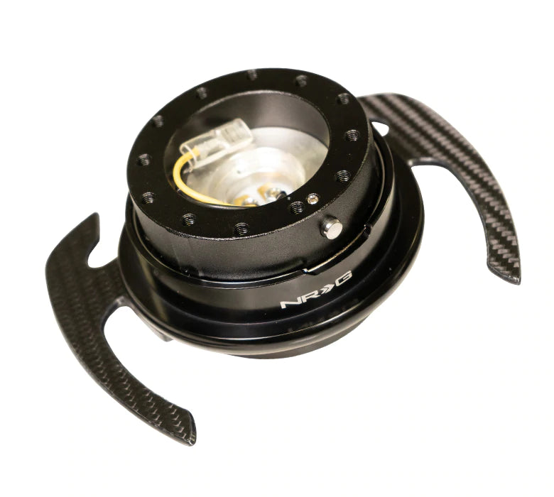 NRG Innovations 4.0 QUICK RELEASE Black and Carbon fiber