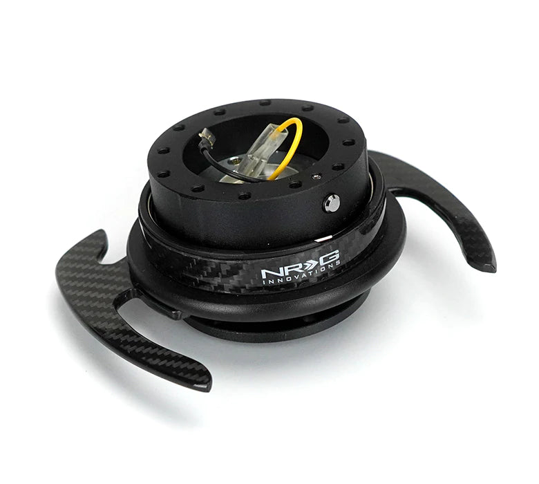 NRG Innovations 4.0 QUICK RELEASE Black and Carbon Fiber