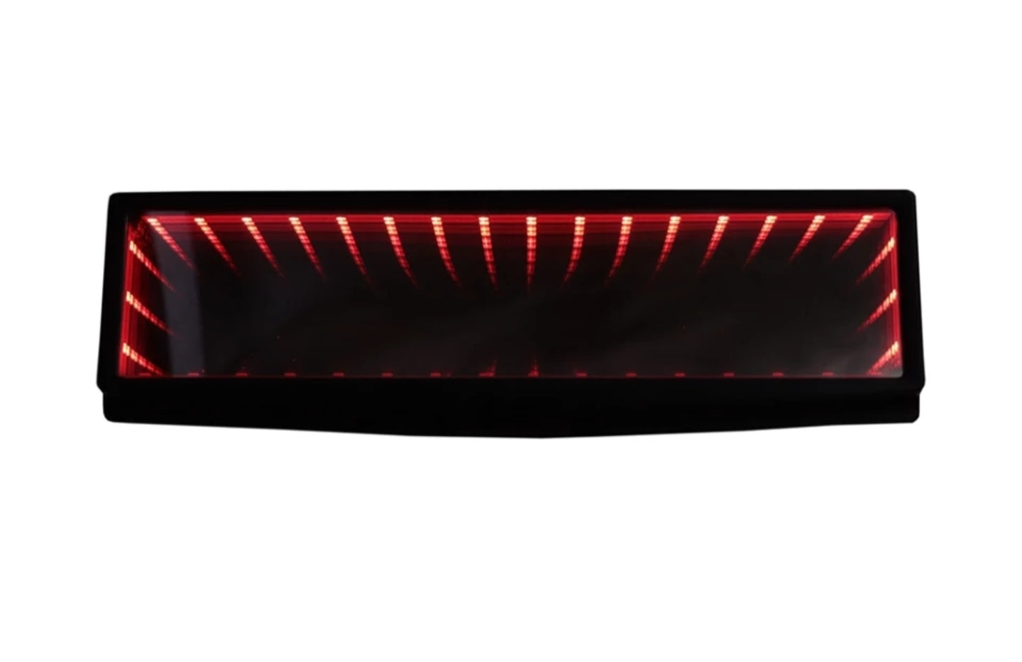 Universal RGB Infinity Style Broadway Polish Rear View Mirror (280mm)