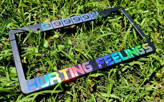 HURTING FEELINGS (Plate Frame)