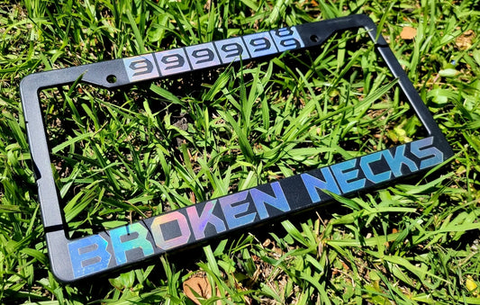 BROKEN NECKS (Plate Frame)