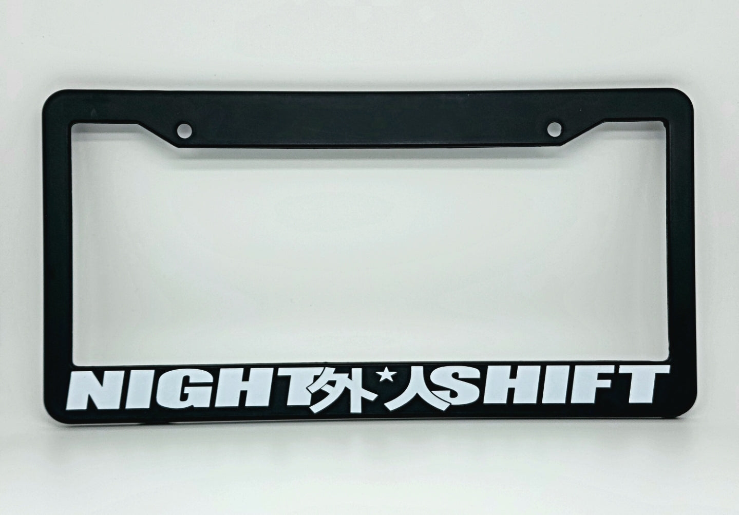NIGHT SHIFT "Foreigner" (Plate Frame)