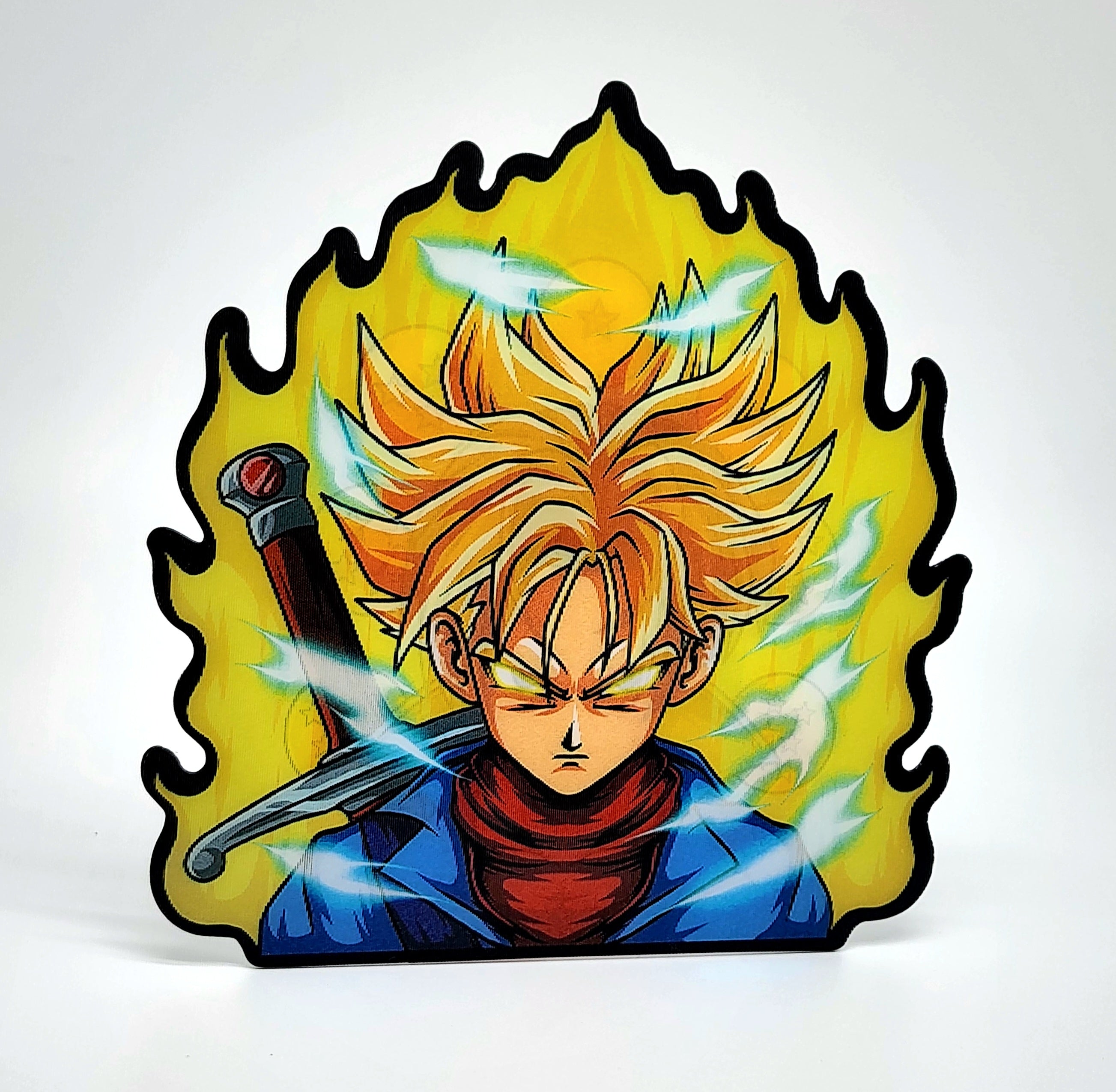 Trunks Sticker Trunks Super Saiyan (Dragon Ball Z) Motion Sticker – Ghost Garage