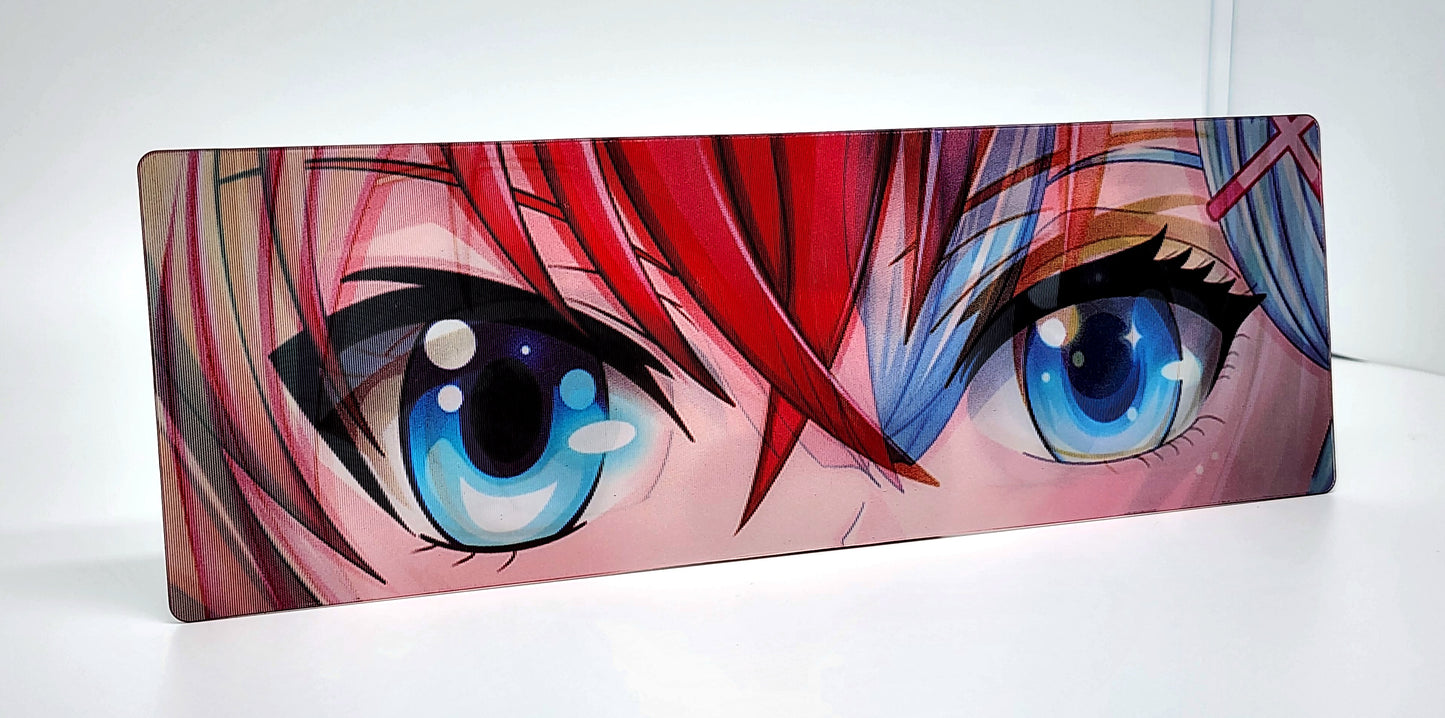 Anime Girl Eyes Motion Slap Sticker