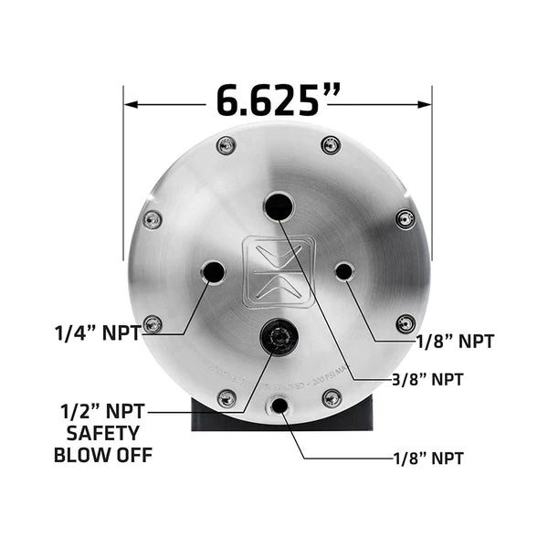 AccuAir ENDO-T 5 Gallon Tank (AA-ENDO-T5-RAW)