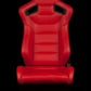 BRAUM ELITE SERIES RACING SEATS (RED) – PAIR (BRR1-RDBS)