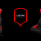 BRAUM ELITE-R SERIES RACING SEATS ( BLACK & RED CLOTH ) – PAIR (BRR1R-BFRD)