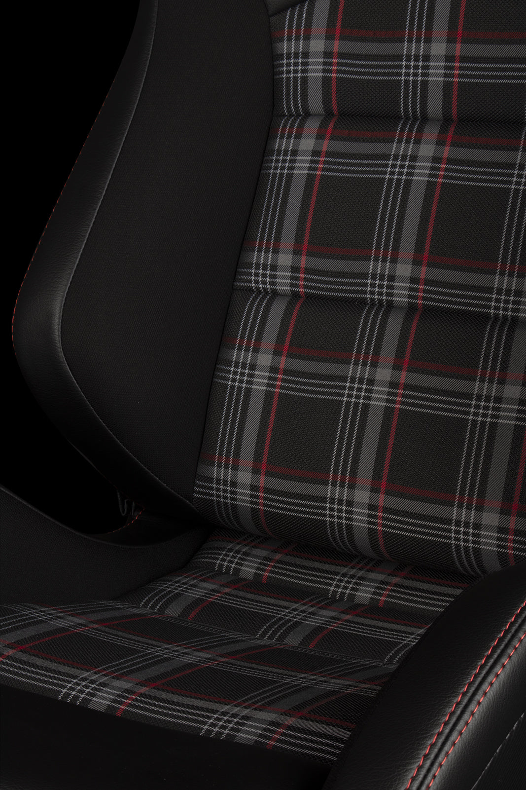 BRAUM ELITE-S SERIES RACING SEATS (BLACK & RED PLAID) – PAIR (BRR1S-RDPF)