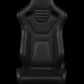BRAUM ELITE-X SERIES RACING SEATS (BLACK STITCHING) – PAIR (BRR1X-BKBS)