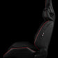BRAUM ALPHA-X SERIES RACING SEATS (BLACK & RED) – PAIR (BRR5-BKRD)