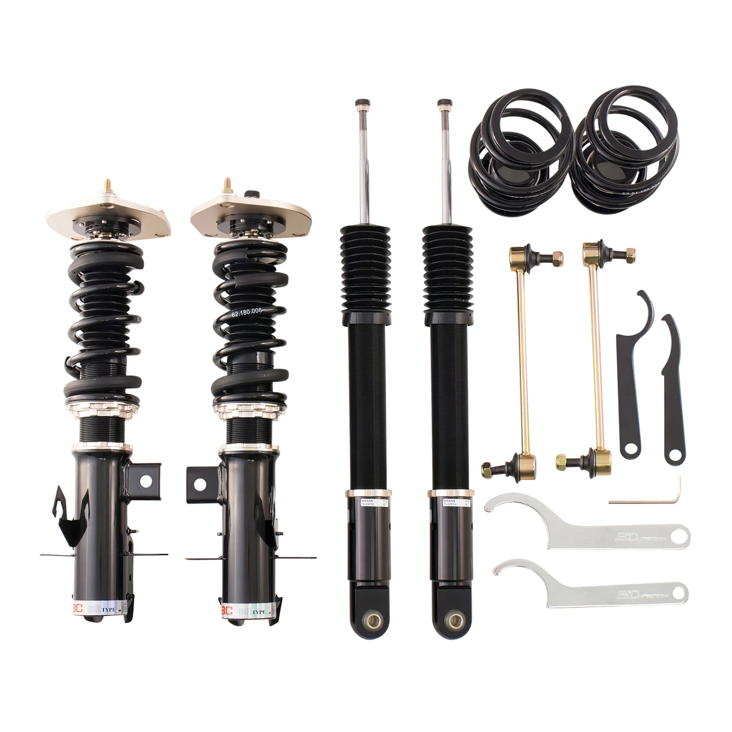 BC Racing BR Series Coilovers : 13-19 Nissan Sentra D-87-BR