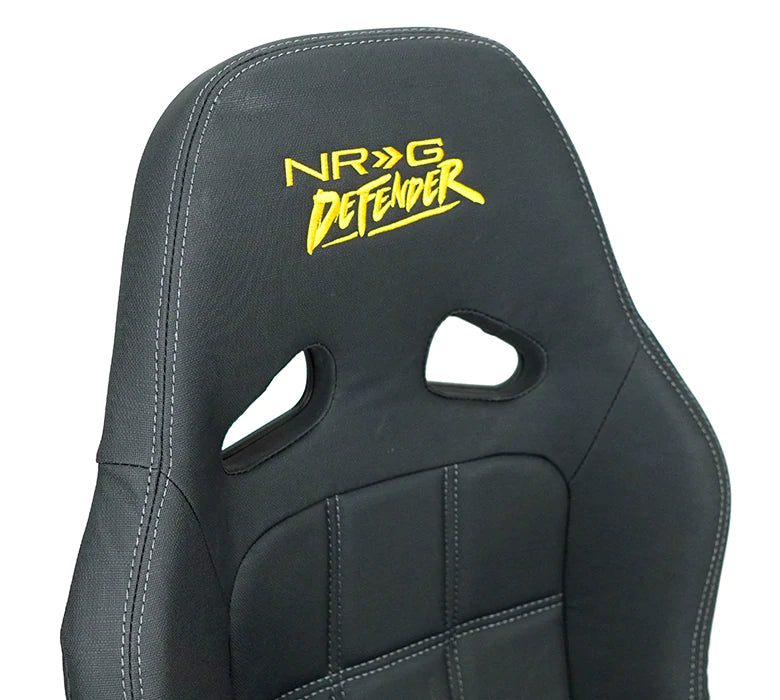 NRG Innovations Defender Suspension Seat with Side Mount Bracket