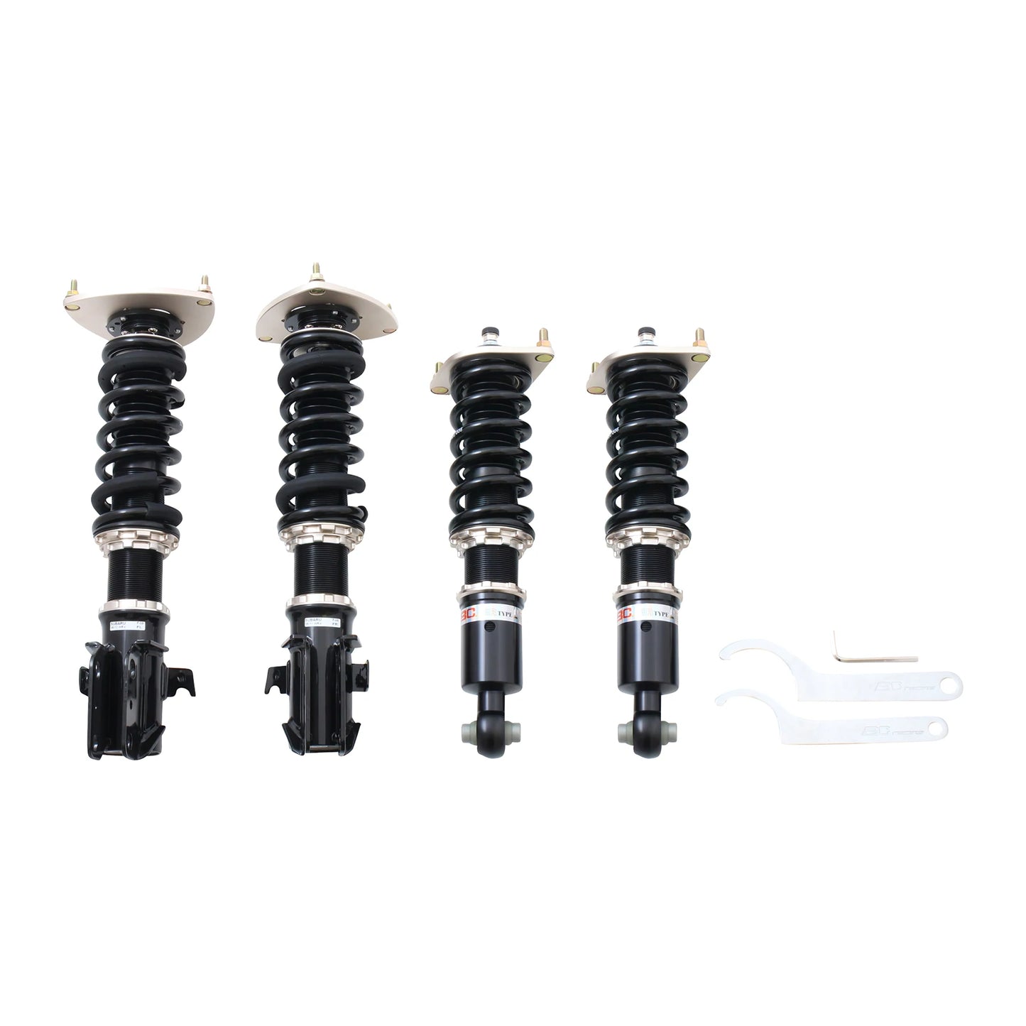 BC Racing BR Series Coilovers : 08-14 Subaru Impreza WRX F-08-BR