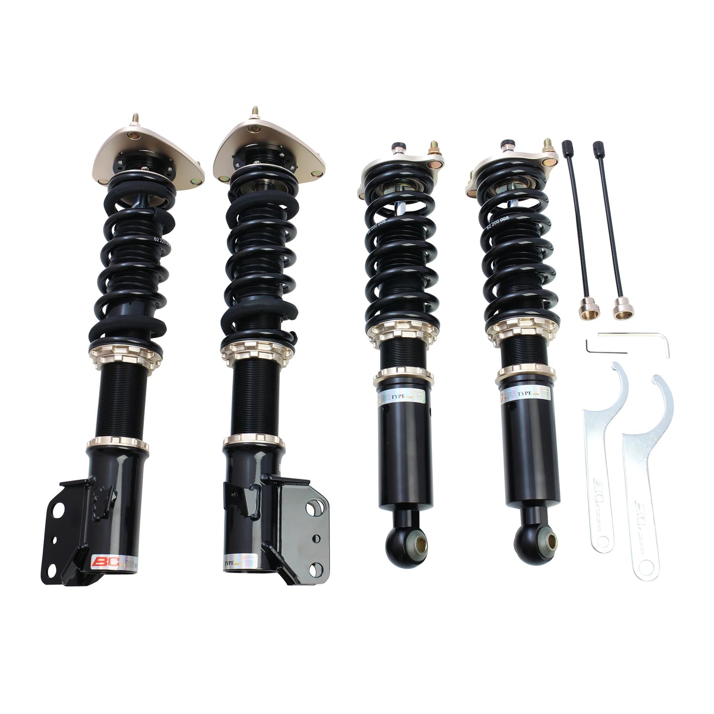 BC Racing BR Series Coilovers : 00-04 Subaru Outback F-22-BR