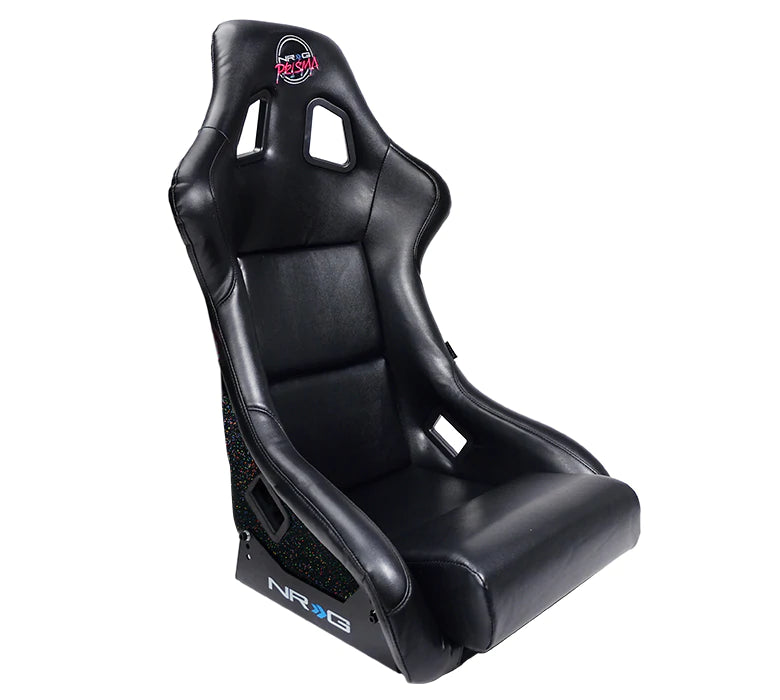 NRG Innovations PRISMA VINYL LARGE BUCKET SEAT FRP-302BK-V