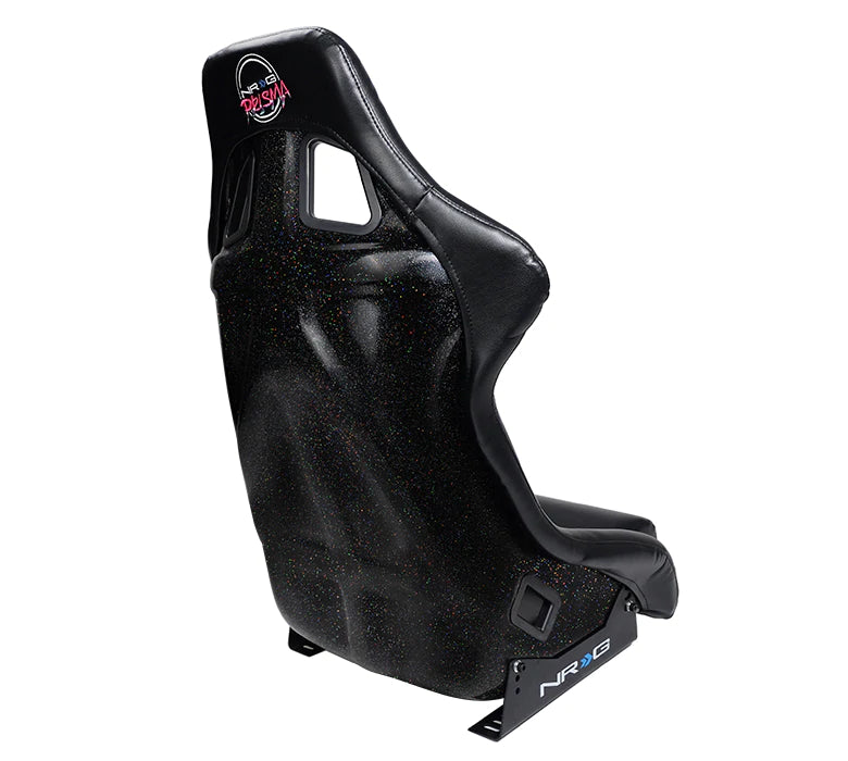 NRG Innovations PRISMA VINYL LARGE BUCKET SEAT FRP-302BK-V