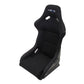 NRG Innovations Fiber Glass Bucket Seat with Carbon Fiber Large RSC-300