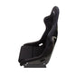 NRG Innovations Fiber Glass Bucket Seat with Carbon Fiber Medium RSC-310