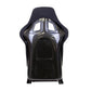 NRG Innovations Fiber Glass Bucket Seat with Carbon Fiber Medium RSC-310