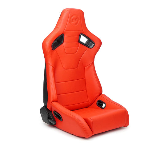 NRG Innovations Reclinable Racing Seat Omega in Vinyl