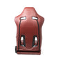 NRG Innovations Reclinable Racing Seat Arrow in Vinyl