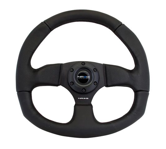 NRG Innovations FLAT BOTTOM STEERING WHEEL LEATHER