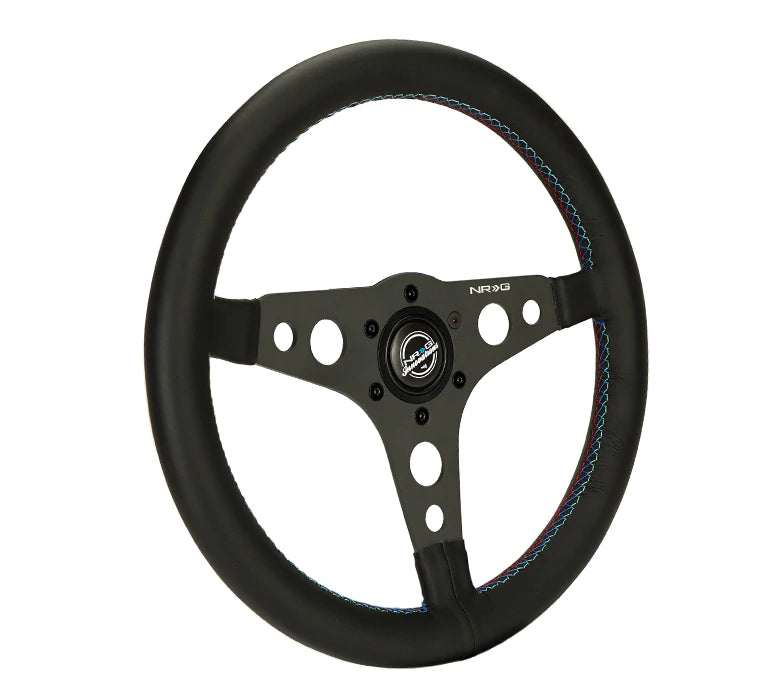 NRG Innovations JDM INSPIRED LIGHTWEIGHT STEERING WHEEL - Non Deep Dish RST-068