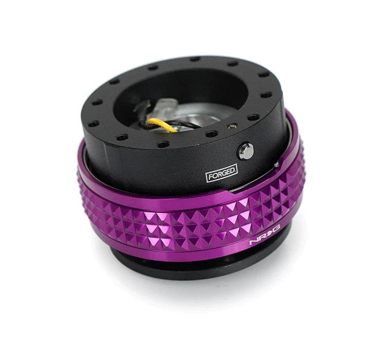 NRG Innovations 2.1 QUICK RELEASE Black and Purple