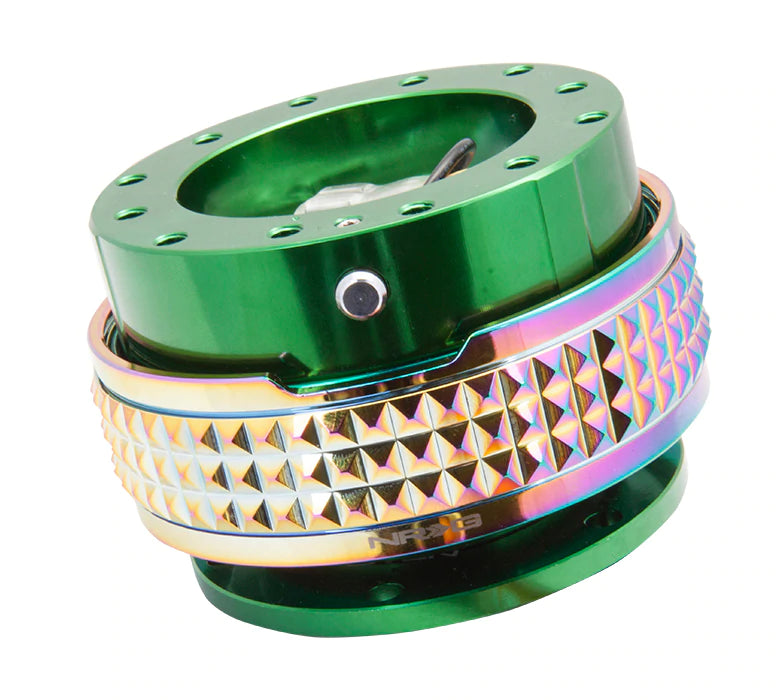 NRG Innovations 2.1 QUICK RELEASE Green and Neo Chrome