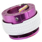 NRG Innovations 2.1 QUICK RELEASE Purple and Glow