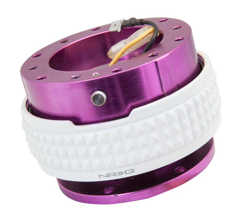 NRG Innovations 2.1 QUICK RELEASE Purple and Glow