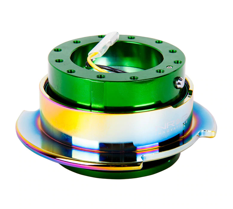 NRG Innovations 2.5 QUICK RELEASE Green and Neo Chrome