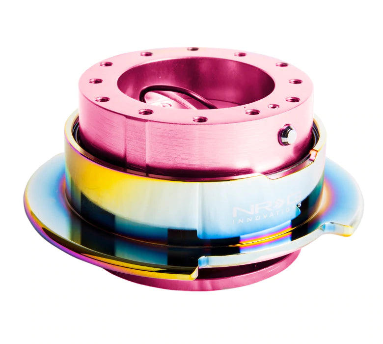 NRG Innovations 2.5 QUICK RELEASE Pink and Neo Chrome
