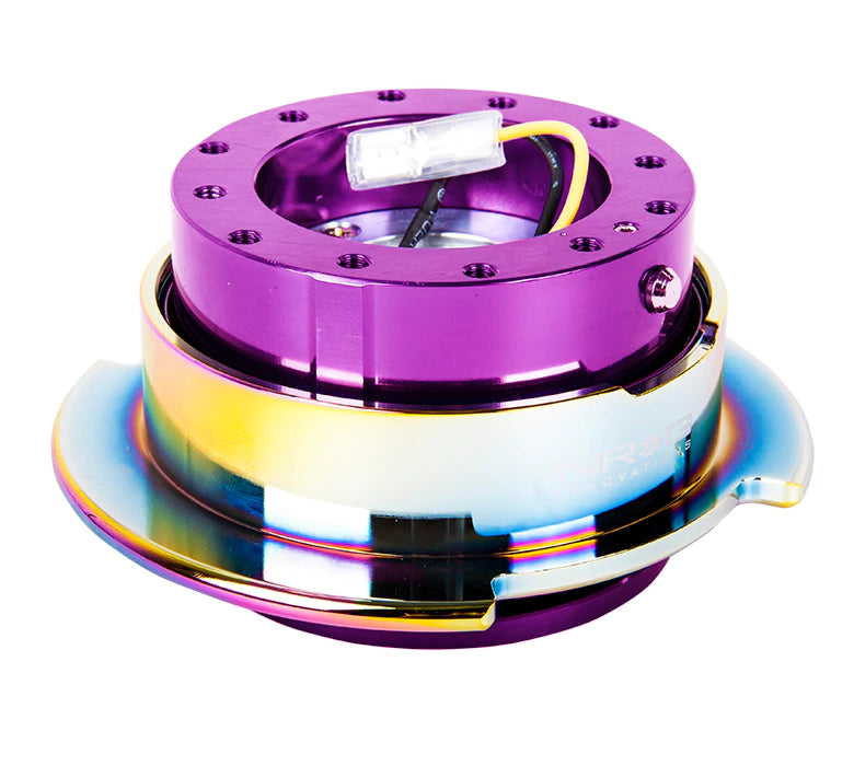 NRG Innovations 2.5 QUICK RELEASE Purple and Neo Chrome