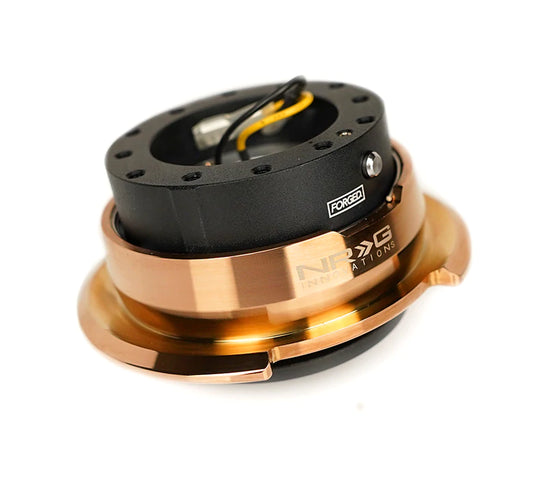 NRG Innovations 2.8 QUICK RELEASE Black and Rose Gold
