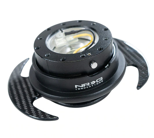 NRG Innovations 3.0 QUICK RELEASE Black and Carbon Fiber