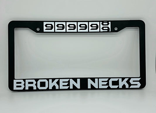 BROKEN NECKS (Plate Frame)