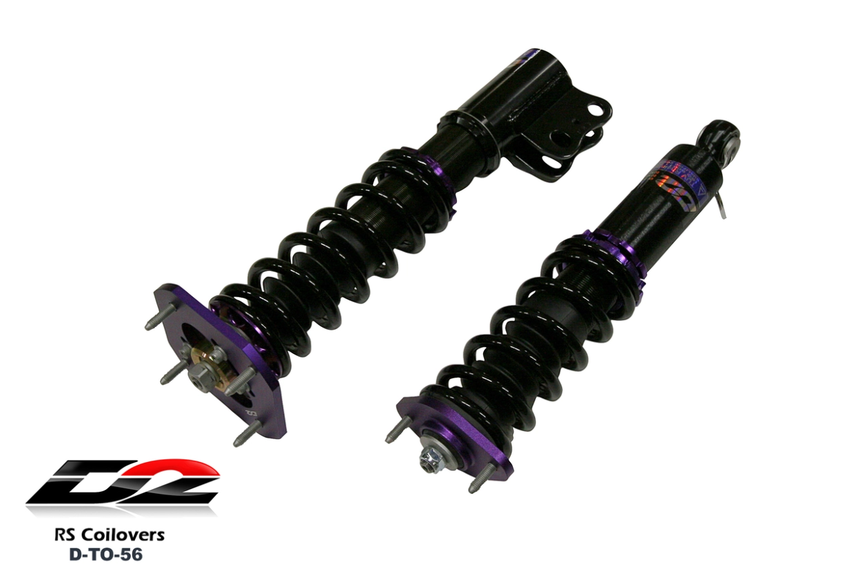 D2 RS Coilovers D-TO-56 90-98 Toyota Tercel /85-99 Toyota Starlet /92-98 Toyota Paseo