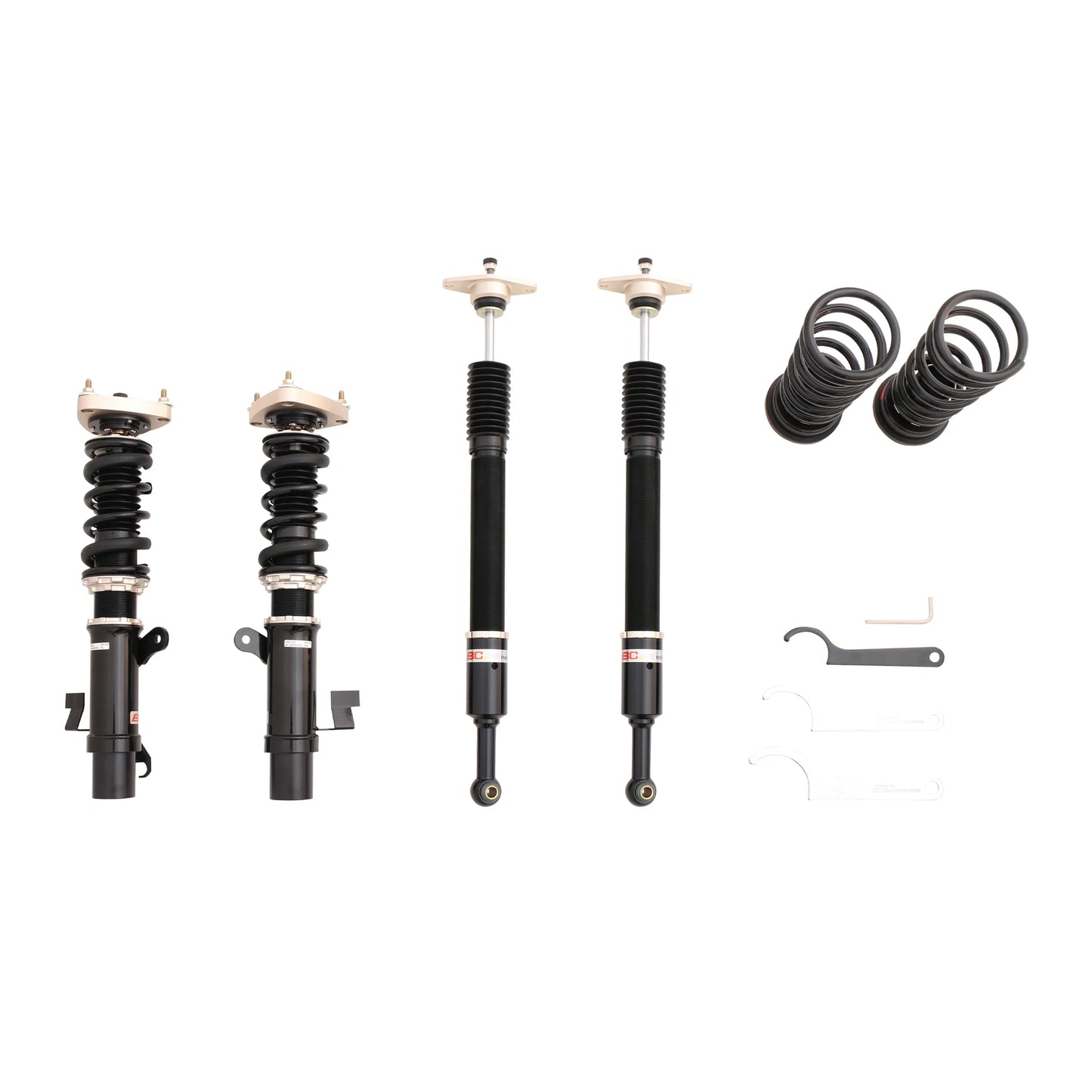 BC Racing BR Series Coilovers : 05-11 Volvo S40/V50 FWD ZG-03-BR