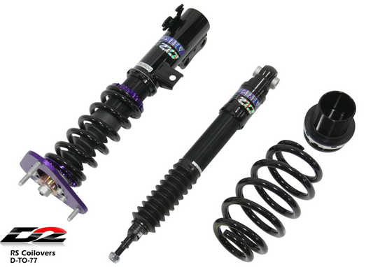 D2 RS Coilovers D-TO-77 19-21 Toyota Corolla